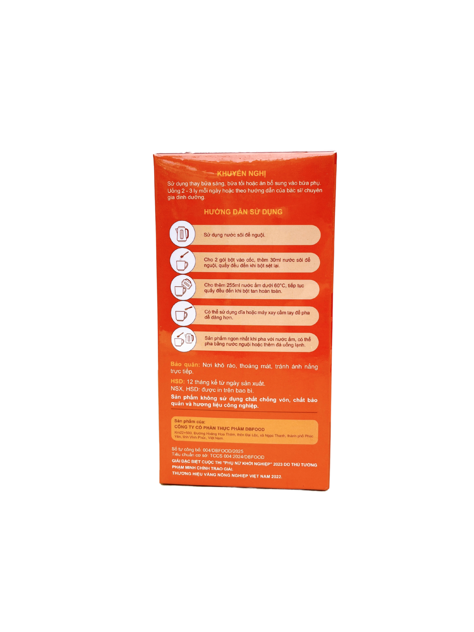 LỨT - CURCUMIN - Hộp 360g/20 gói