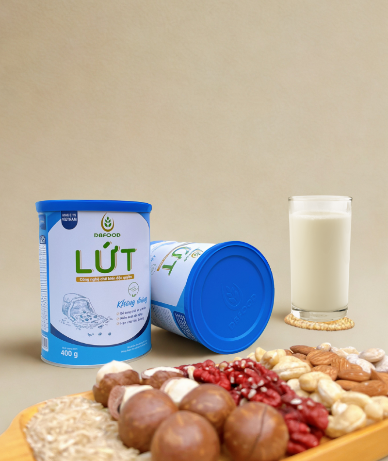 LỨT - Không đường - Lon 400 g