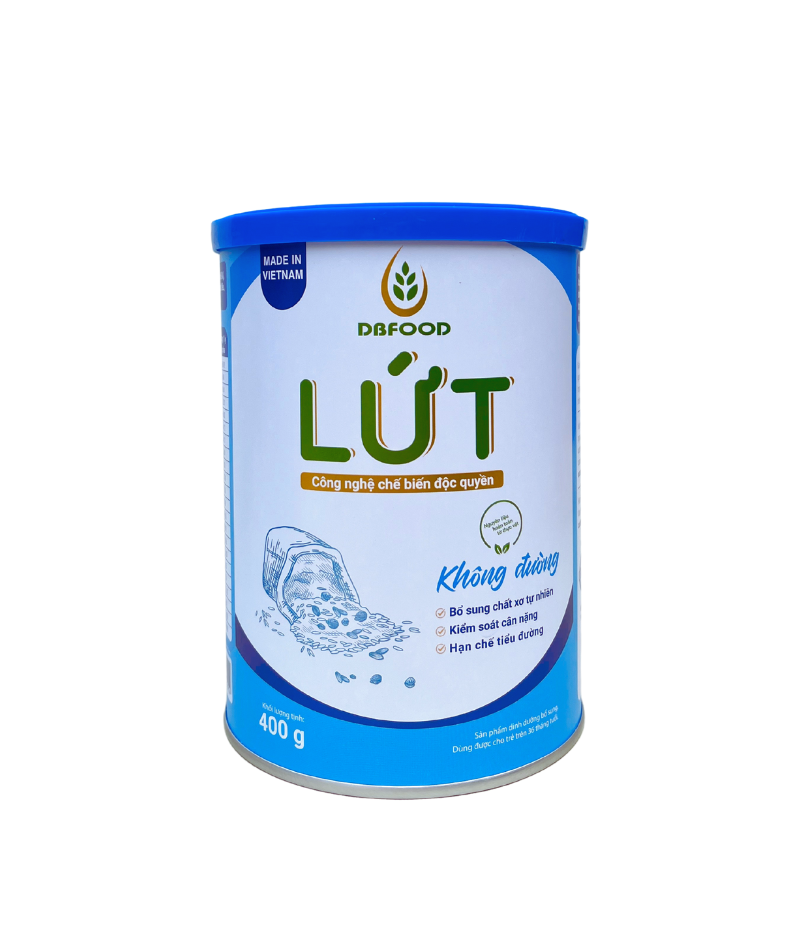 LỨT - Không đường - Lon 400 g