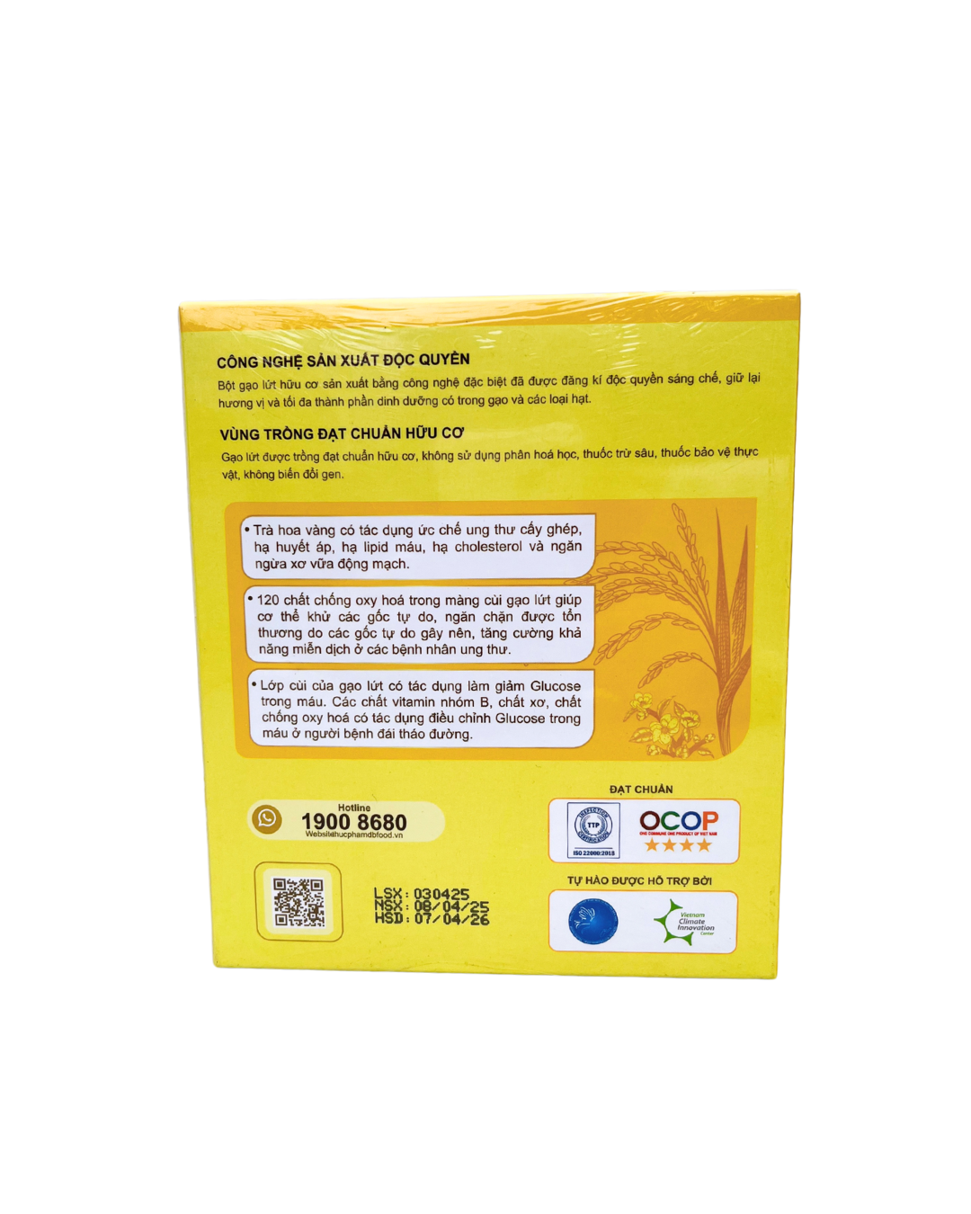 LỨT - Trà Hoa Vàng (Hoa Trà vàng) - Hộp 360g/20 gói